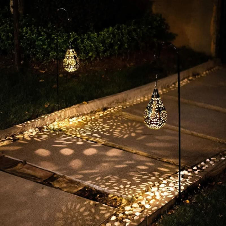 BowLift | Solar Drop Garden Light with Warm White LED – Waterproof Outdoor Lighting