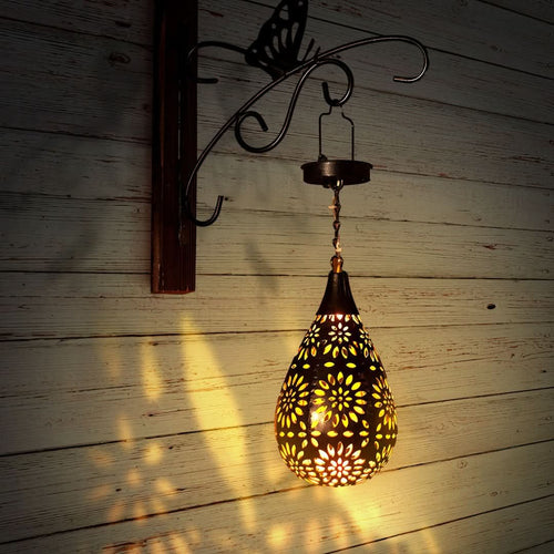 BowLift | Solar Drop Garden Light with Warm White LED – Waterproof Outdoor Lighting