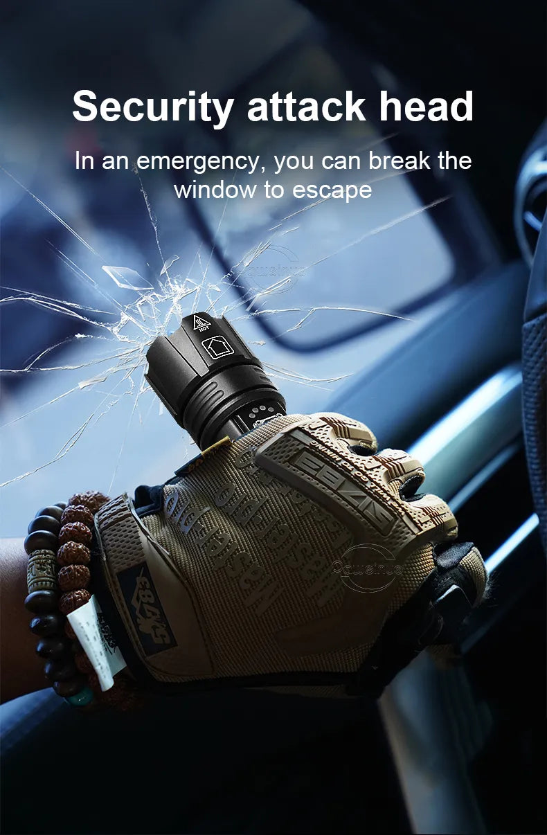 Rechargeable LED Flashlight for Adventure Bowlift