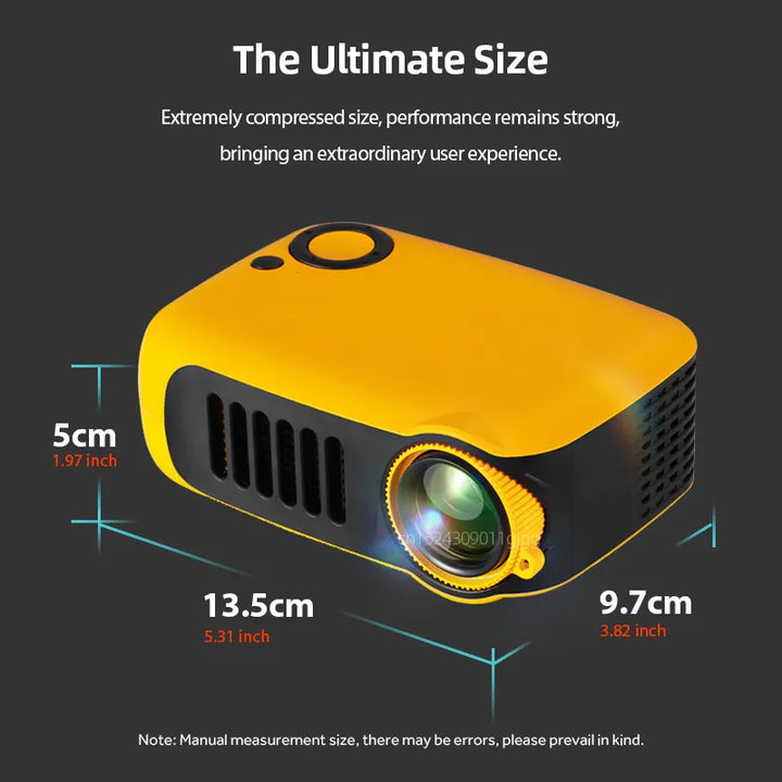 MiniCine Projector - Compact Cinema Experience for Home Bowlift