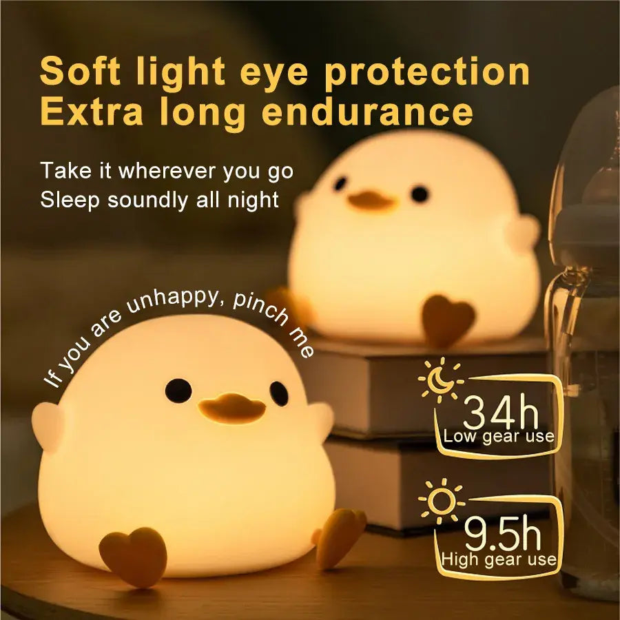 Enten Night Light | Enchanting Nightstand Light | Bowlift