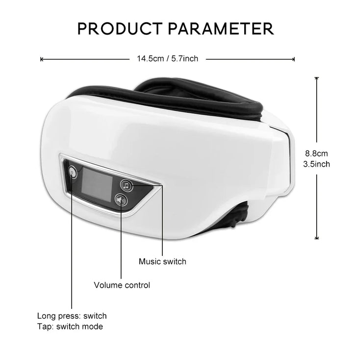 Smart 6D Eye Massage with Airbag Technology Bowlift