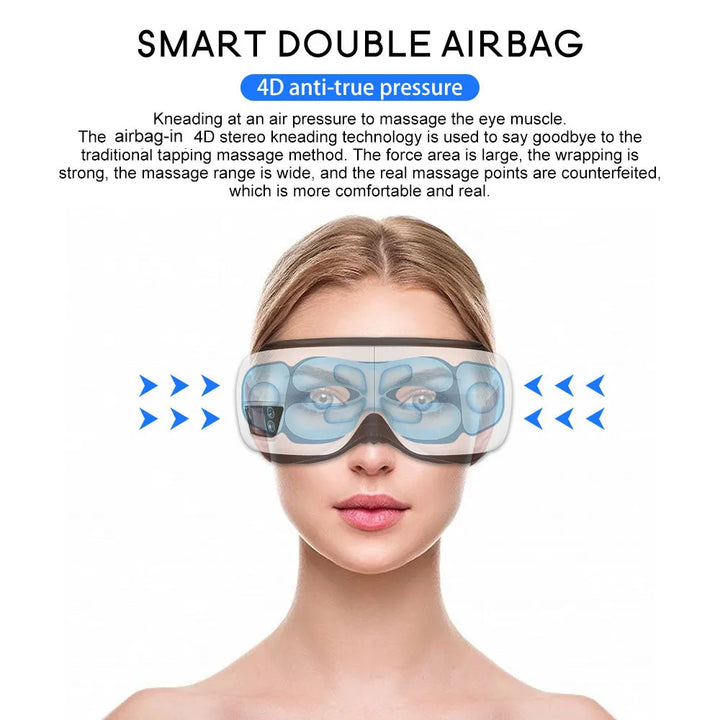 Smart 6D Eye Massage with Airbag Technology Bowlift