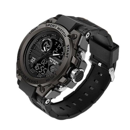 BowLift | Men’s Military Watch with Analog Digital Display and Features