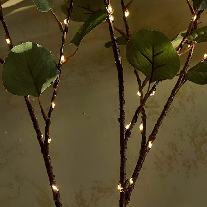 BowLift | LED Fairy Light Olive Branch Decor - Battery Operated String Lights for Home, Wedding, and Party Decorations