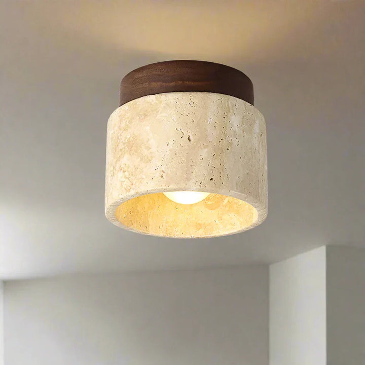 BowLift | Creative Japanese Ceiling Lamp in Cream Style