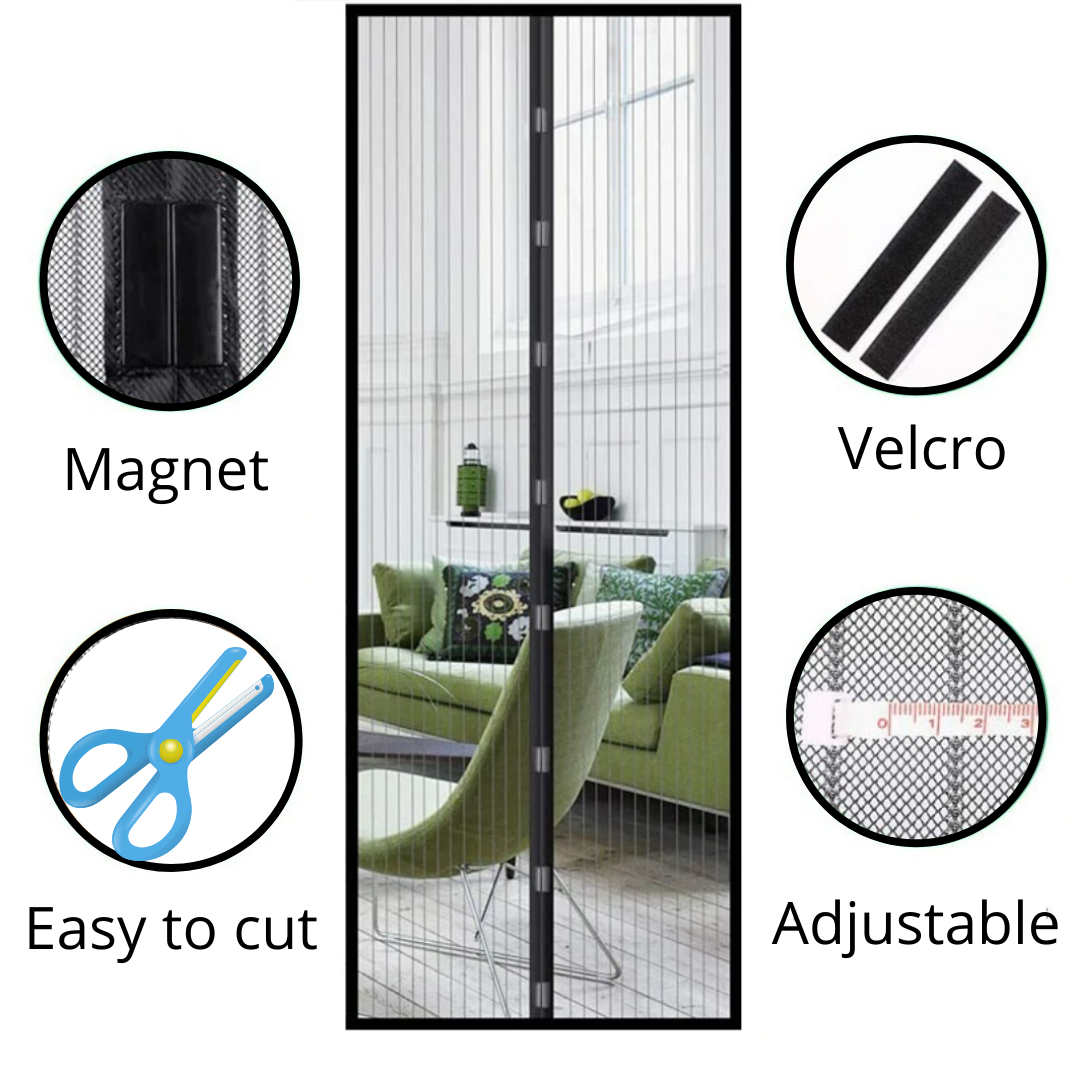 BowLift | Magnetic Mosquito Net for doors