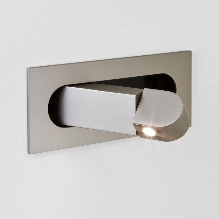 BowLift | LED Bedside Lamp LUMEVIA | 3 Light Colors | Aluminum Alloy | Ø19 cm x H8 cm | With Push Button