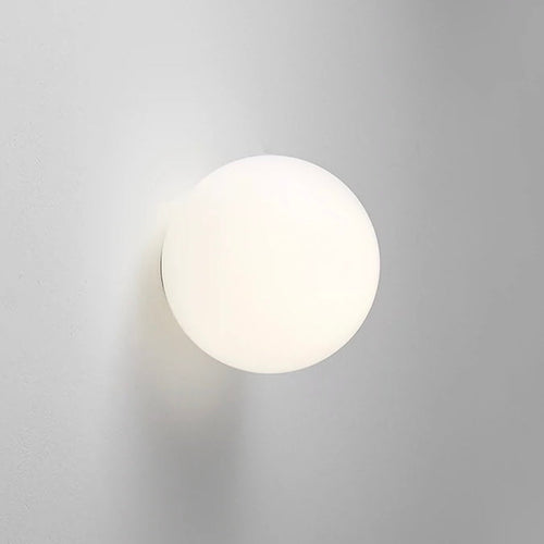 BowLift | Frosted Glass Wall Lamp | Modern LED Wall Light Indoor