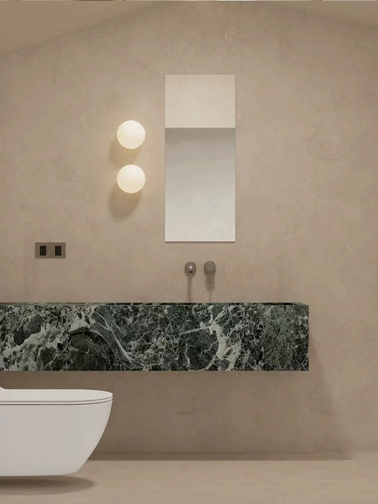 BowLift | Frosted Glass Wall Lamp | Modern LED Wall Light Indoor