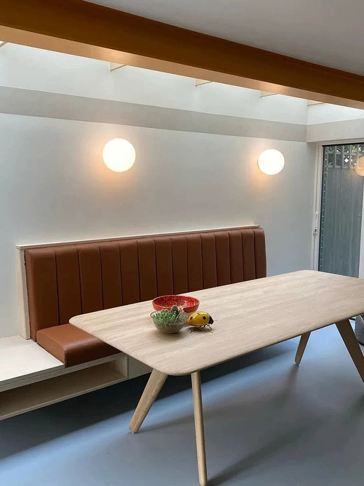 BowLift | Frosted Glass Wall Lamp | Modern LED Wall Light Indoor
