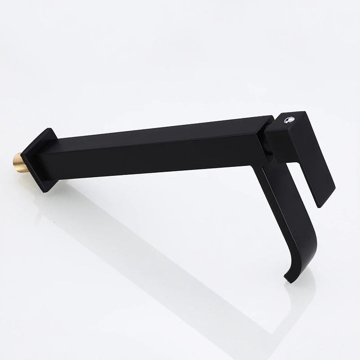 BowLift | Matte Black Sink Faucet | Elegant Cold Water Faucet