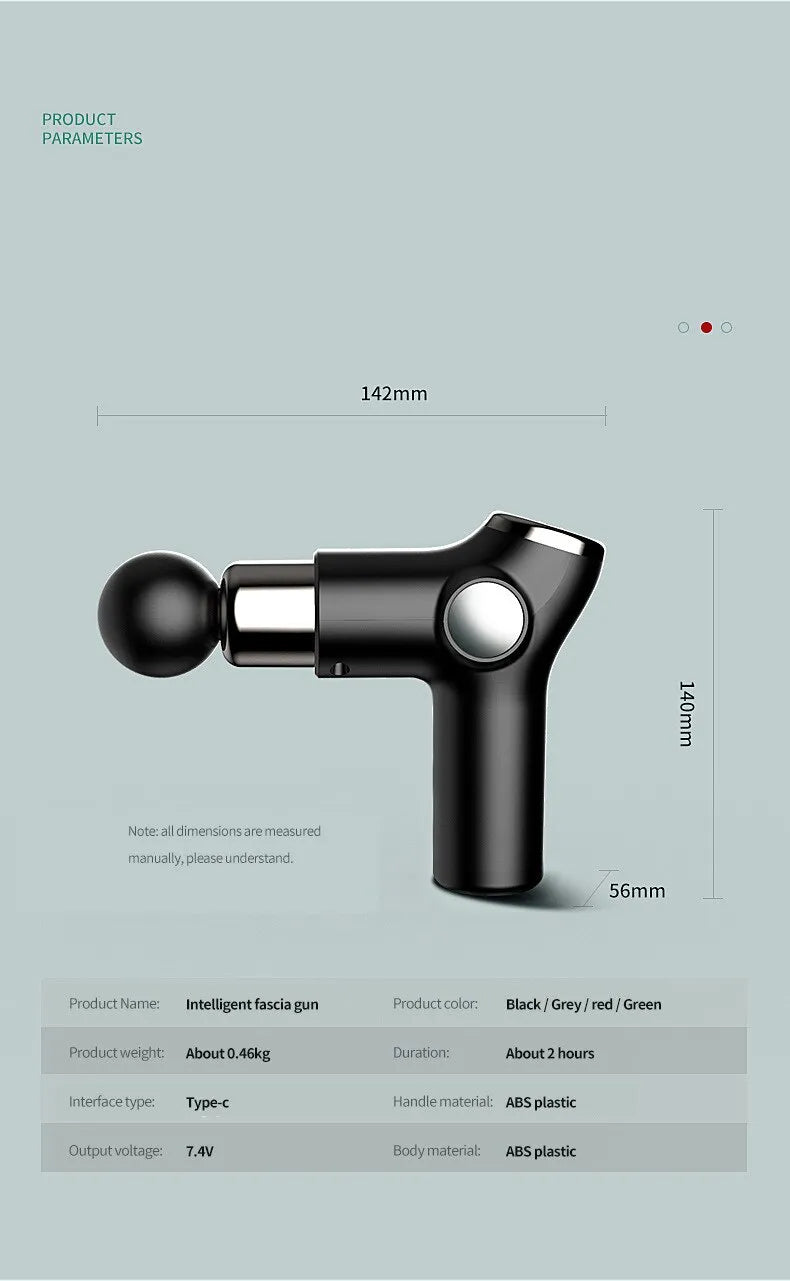 Portable Massage Gun for Muscle Recovery Bowlift