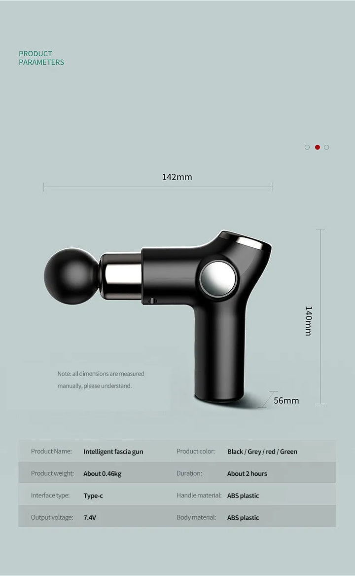 Portable Massage Gun for Muscle Recovery Bowlift