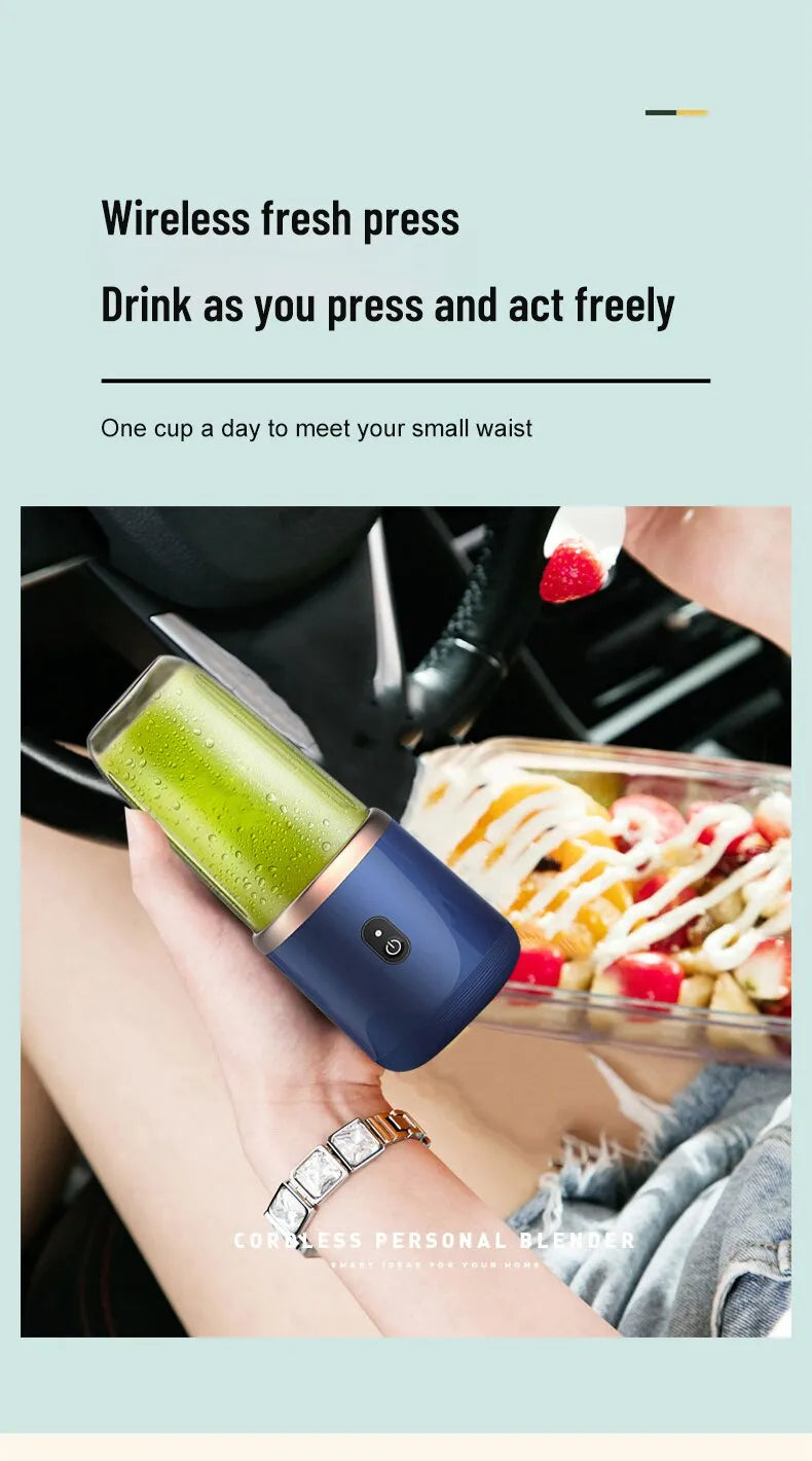 BlendMaster Portable – Electric Juicer for Home Use Bowlift