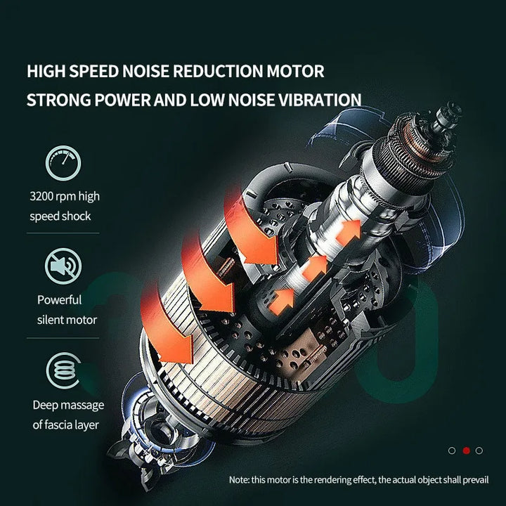 Portable Massage Gun for Muscle Recovery Bowlift