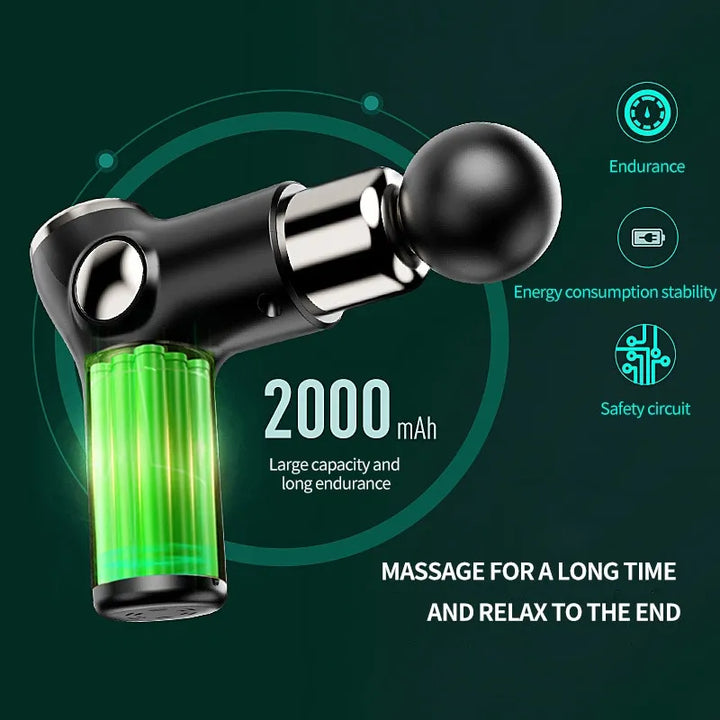 Portable Massage Gun for Muscle Recovery Bowlift