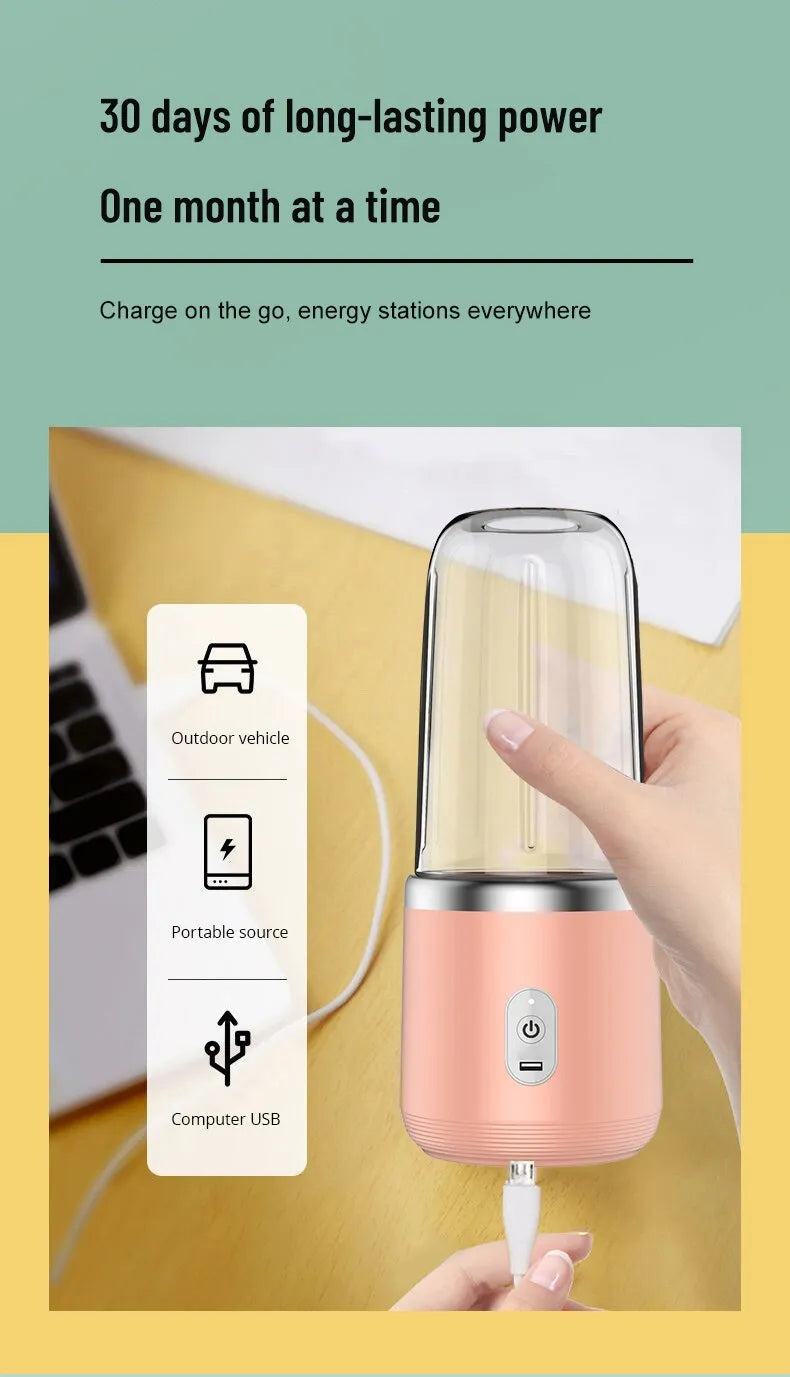 BlendMaster Portable – Electric Juicer for Home Use Bowlift