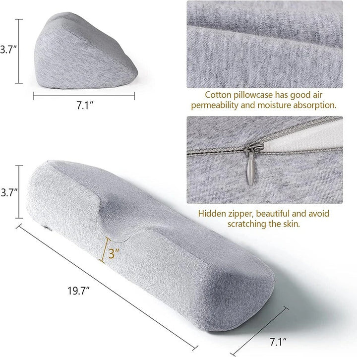 BowLift | Memory Foam Neck Support Pillow | Ergonomic Neck Pillow