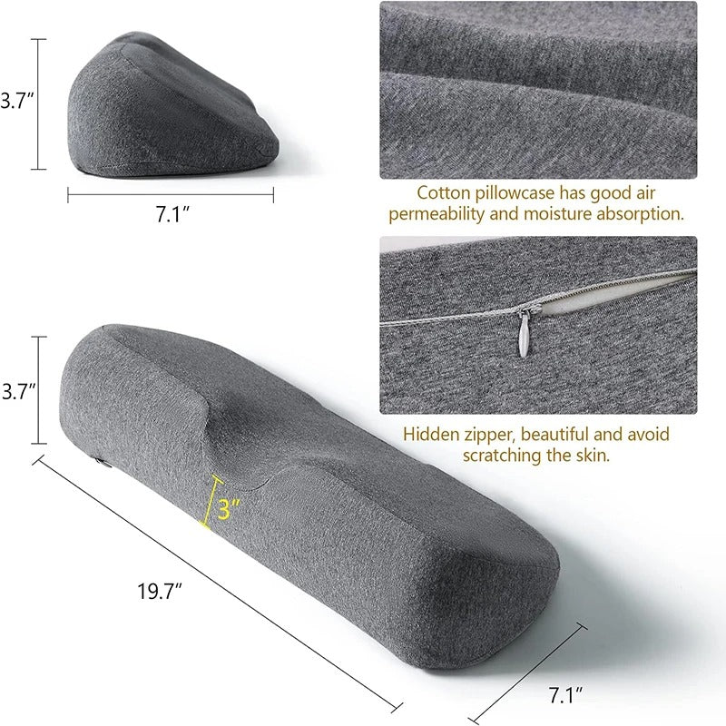 BowLift | Memory Foam Neck Support Pillow | Ergonomic Neck Pillow