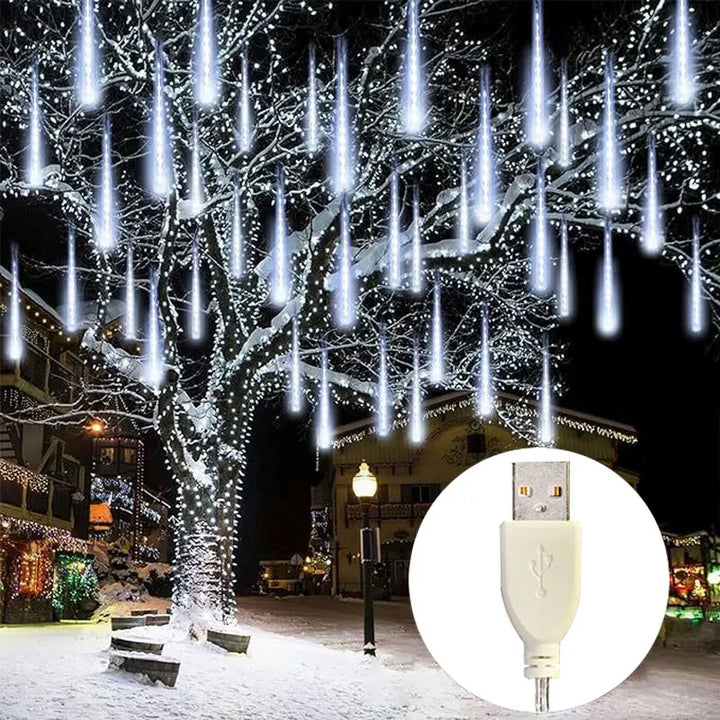 BowLift | Meteor shower LED string lights | Outdoor Christmas lighting