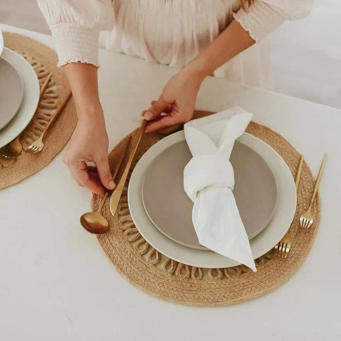 BowLift | Minimalist Luxury Cutlery Set – 20 pieces, Titanium & Stainless Steel