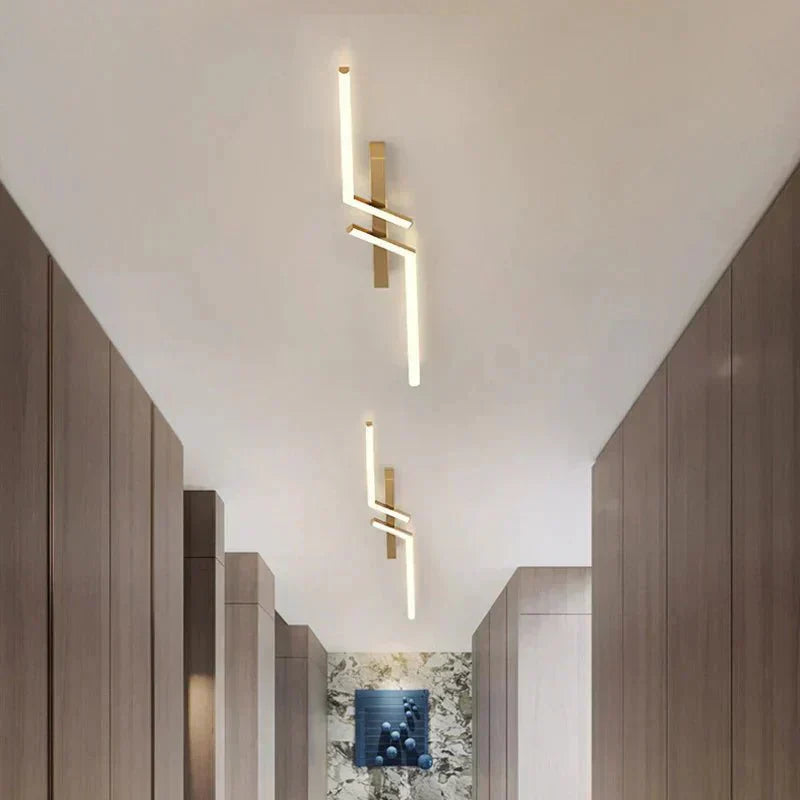 BowLift | Modern Flush-Mounted LED Line Ceiling Light – Minimalist & Energy Efficient