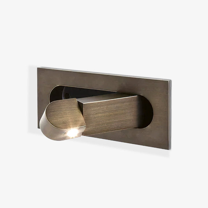 BowLift | LED Bedside Lamp LUMEVIA | 3 Light Colors | Aluminum Alloy | Ø19 cm x H8 cm | With Push Button