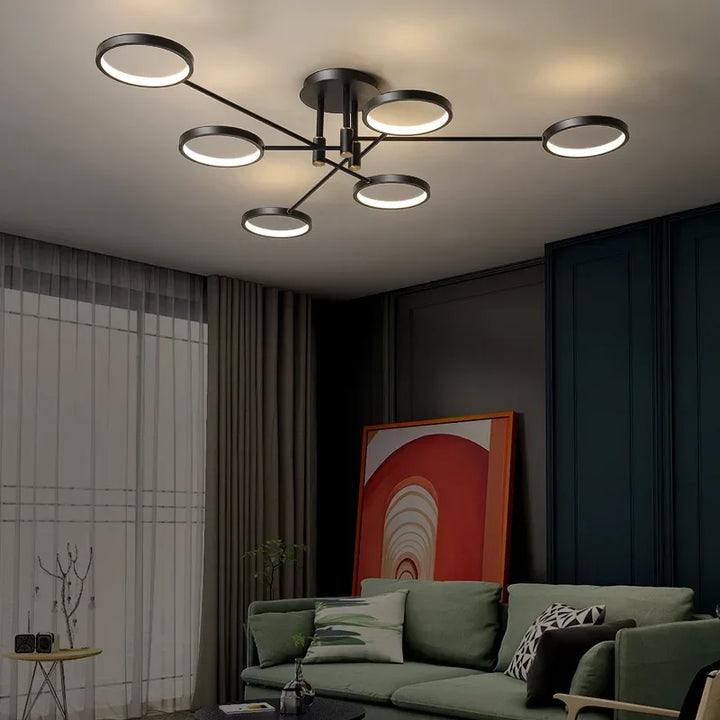 BowLift | LumaSphere - Contemporary LED Chandelier