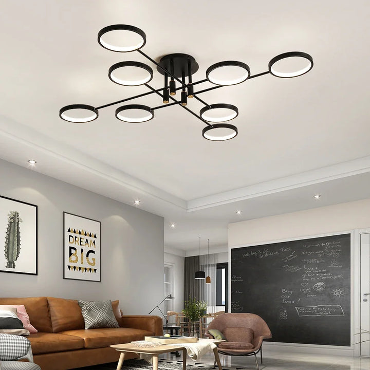 BowLift | LumaSphere - Contemporary LED Chandelier