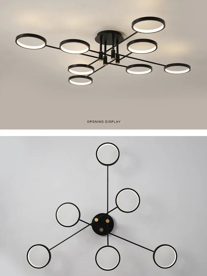 BowLift | LumaSphere - Contemporary LED Chandelier