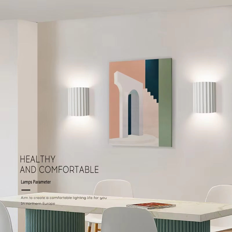 BowLift | ArchiLume | Modern Ribbed Lamp, Wall Light