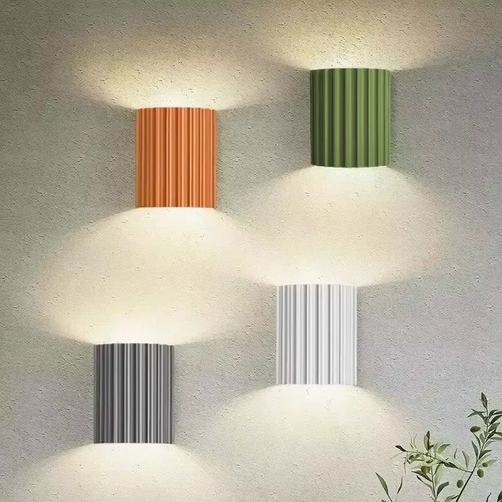 BowLift | ArchiLume | Modern Ribbed Lamp, Wall Light