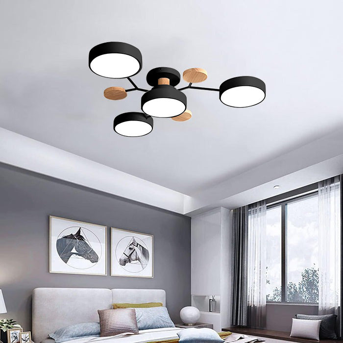 BowLift | Modern LED Ceiling Lamp | Round Ceiling Light for Living Room