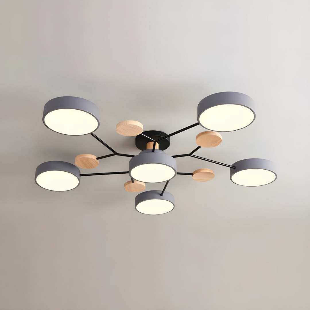 BowLift | Modern LED Ceiling Lamp | Round Ceiling Light for Living Room