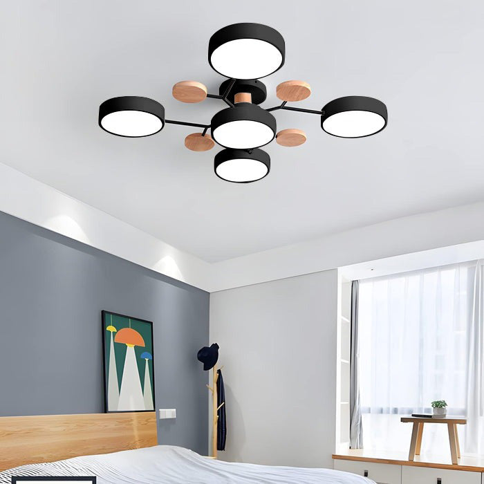 BowLift | Modern LED Ceiling Lamp | Round Ceiling Light for Living Room