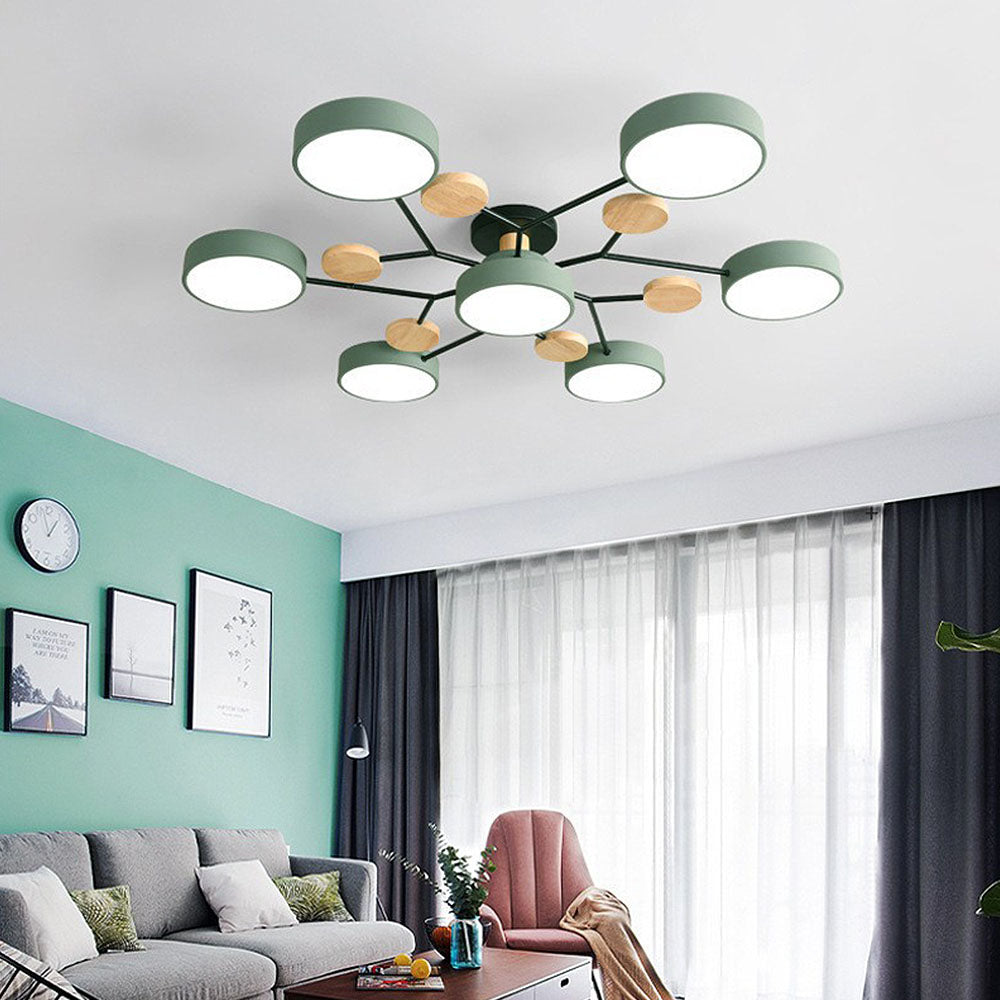 BowLift | Modern LED Ceiling Lamp | Round Ceiling Light for Living Room