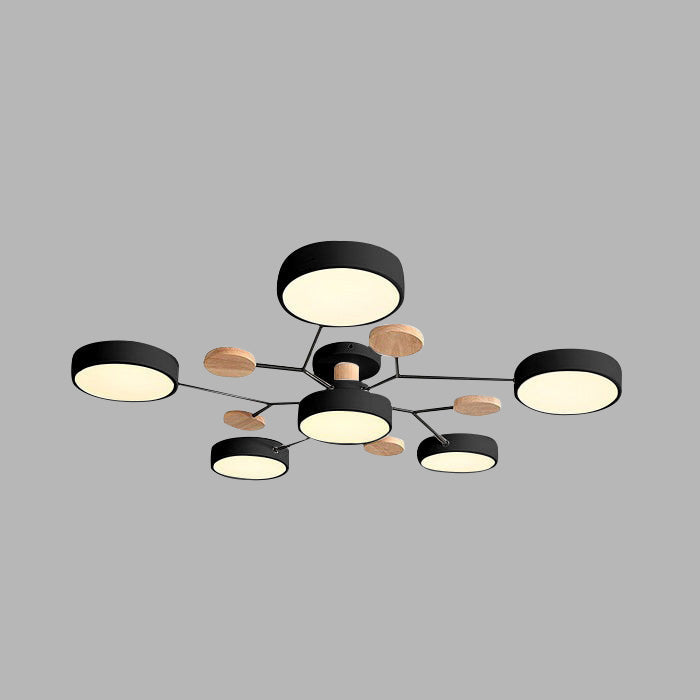 BowLift | Modern LED Ceiling Lamp | Round Ceiling Light for Living Room
