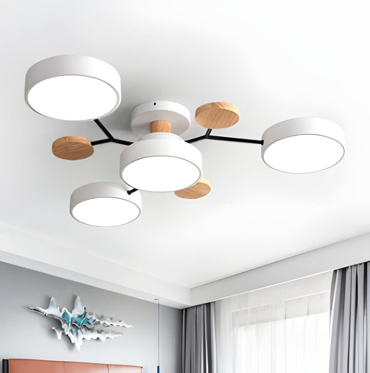 BowLift | Modern LED Ceiling Lamp | Round Ceiling Light for Living Room