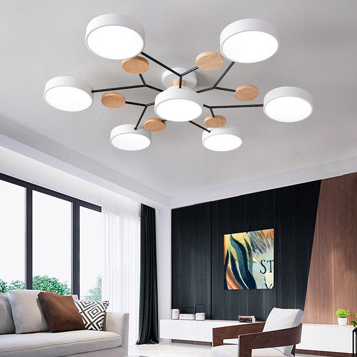 BowLift | Modern LED Ceiling Lamp | Round Ceiling Light for Living Room