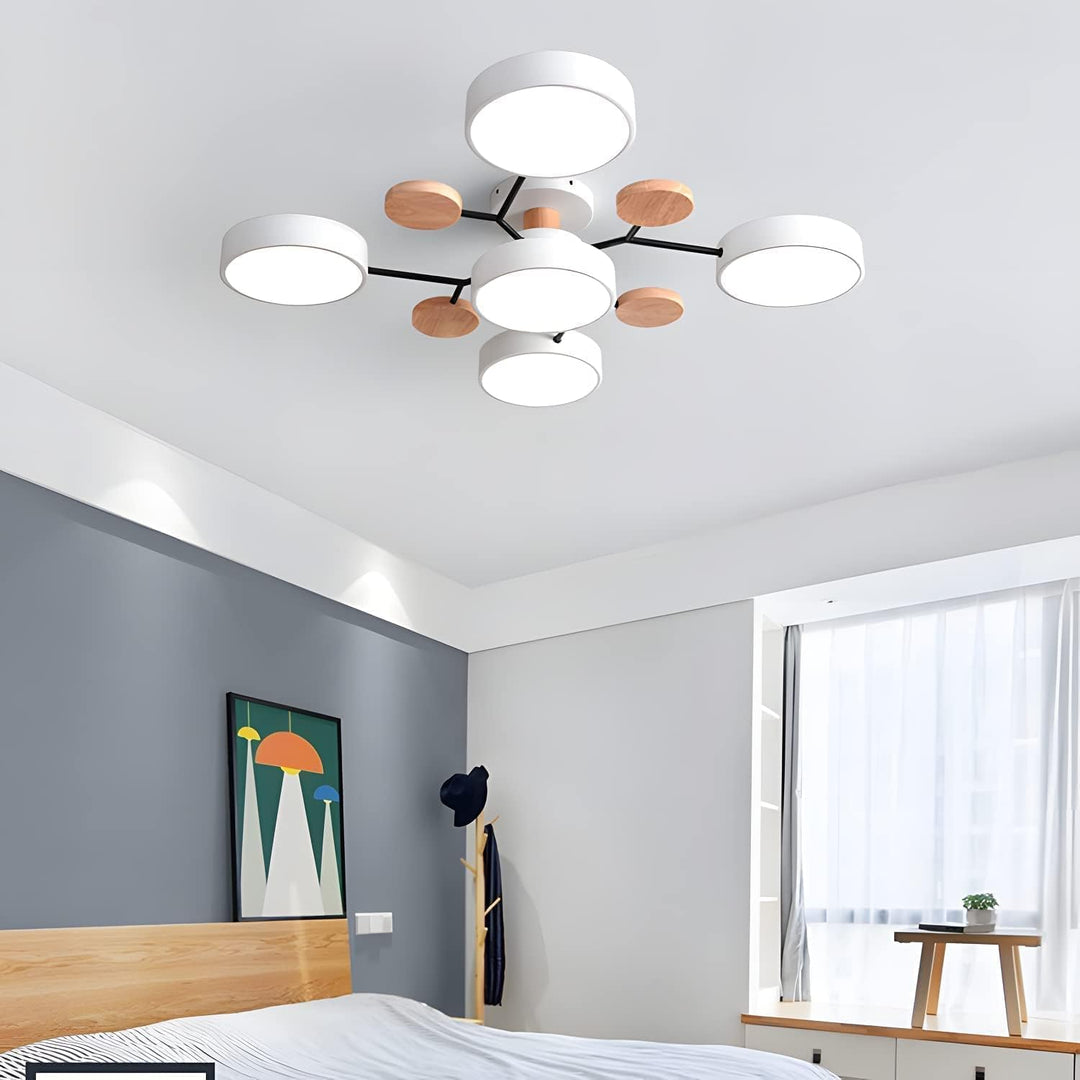 BowLift | Modern LED Ceiling Lamp | Round Ceiling Light for Living Room