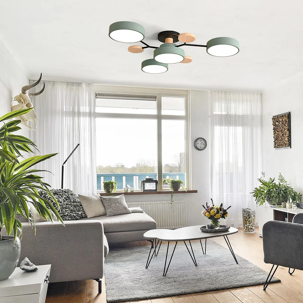 BowLift | Modern LED Ceiling Lamp | Round Ceiling Light for Living Room