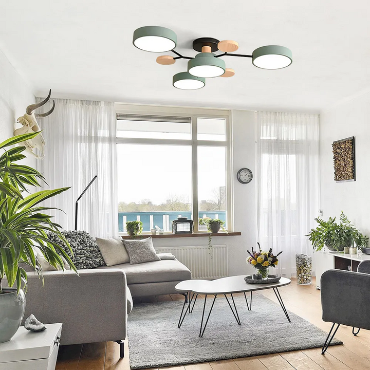 BowLift | Modern LED Ceiling Lamp | Round Ceiling Light for Living Room