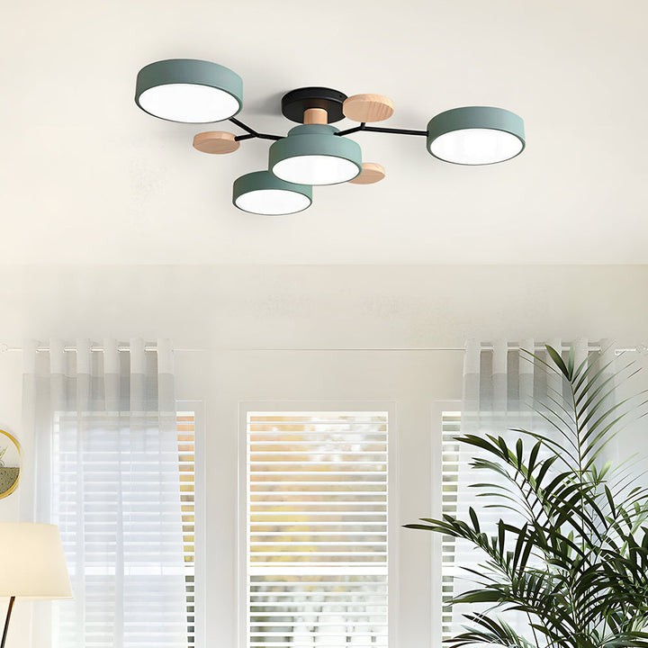 BowLift | Modern LED Ceiling Lamp | Round Ceiling Light for Living Room