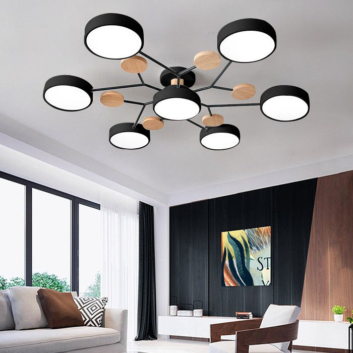 BowLift | Modern LED Ceiling Lamp | Round Ceiling Light for Living Room