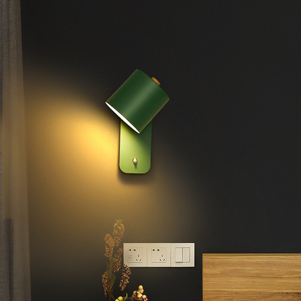 BowLift | Modern LED Wall Light with Switch | Indoor Lighting
