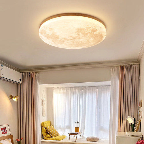 BowLift | Moon Round | Minimalist LED Ceiling Light