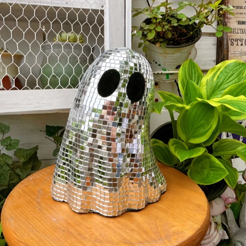BowLift | Mosaic Mirror Ghost Figure | Decorative Interior Decoration Halloween