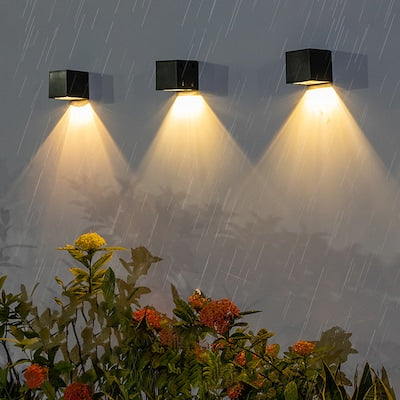 2 in 1 Solar Wall Light for Outdoors | Bowlift