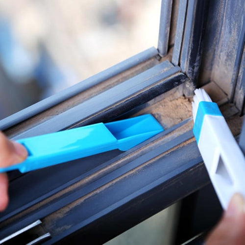 BowLift | Multifunction computer window cleaning brush window groove keyboard cleaner nook cranny dust shovel Window Track cleaner